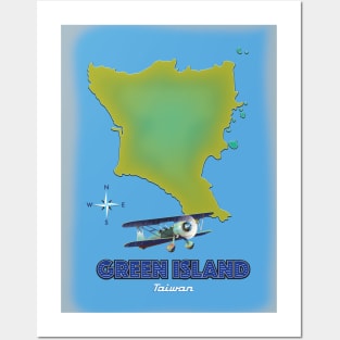 Green Island Taiwan Posters and Art